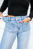 New Obsession Front Patch Pocket Flare Jeans