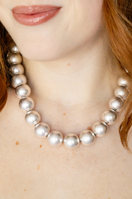 Moonlight Pearls Beaded Necklace