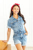 Boot Scoot Denim Romper