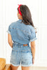 Boot Scoot Denim Romper