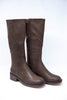 Charming Ride Square Toe Faux Leather Tall Boots