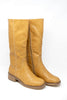 Charming Ride Square Toe Faux Leather Tall Boots