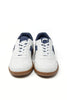 Navy Baby Side Stripe Vegan Leather Sneakers
