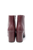 Square One Faux Leather Ankle Boots