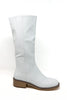 Charming Ride Square Toe Faux Leather Tall Boots