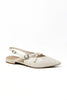 Fashion Week Strappy Pointed Toe Slingback Flats