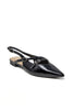 Fashion Week Strappy Pointed Toe Slingback Flats