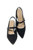 Heavenly Steps Mary Jane Strap Slingback Block Heels
