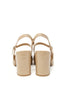 Heavenly Steps Mary Jane Strap Slingback Block Heels