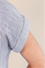 Midday Casual Short Sleeve Button Down Top