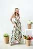 Power in Petals Halter Jumpsuit