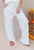 Sprinkle Of Stripes Terry Lounge Pants