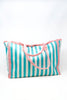 Beach Striped Tote Bag