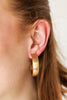 Soft Luster Loop Earrings