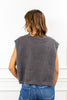 Playful Layers Sleeveless Knit Sweater Vest