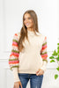 Raindrops on Roses Bubble Sleeve Sweater