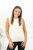 Sleek Simplicity Sleeveless Knit Top