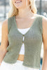 Catch the Rays Sleeveless V-neck Top