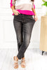 Mid Rise Tummy Control Slim Jeans