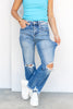 Set The Trend Distressed Relaxed Fit Jeans