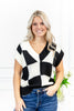 Block Party Checker Knit Sweater