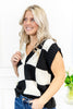 Block Party Checker Knit Sweater