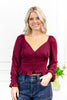 Secret Rendezvous Ruffle Top