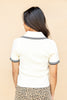 The Polo Luxe Collared Knit Top