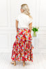 Dream On Tiered Maxi Skirt