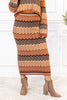 Style In Sync Maxi Skirt & Sweater Set