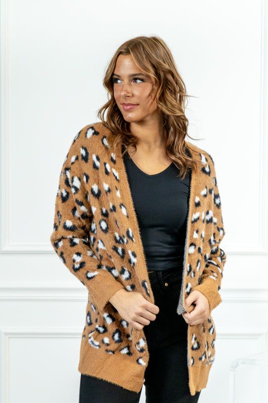 Animal Instinct Longline Cardigan