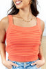 Vibe with Me Sleeveless Fitted Knit Tank
