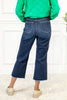 High Rise Cropped Wide Leg Jeans