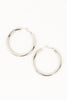 Timeless Radiance 14K Dipped Hoop Earrings