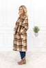 *DOORBUSTER* Frosted Comfort Long Plaid Jacket