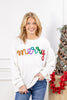 Merry Wishes Sparkle Tinsel Top