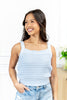 Vibe with Me Sleeveless Fitted Knit Tank
