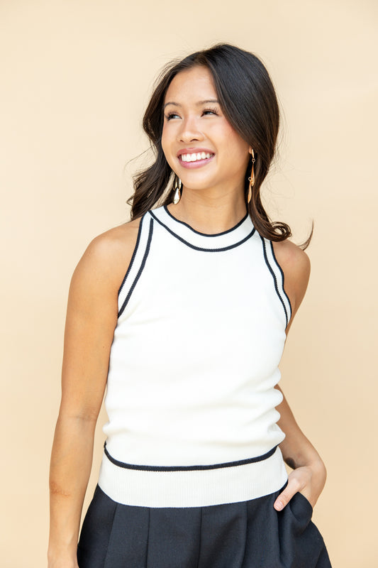 In the Background Sleeveless Tank Top