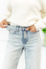 Faded Dream Tummy Control Wide Leg Judy Blue Jeans