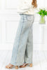 Faded Dream Tummy Control Wide Leg Judy Blue Jeans