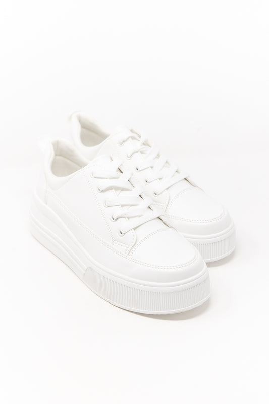 Elevated Heights Classic White Sneaker