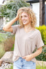 Wisteria Lane Relaxed V-Neck Top