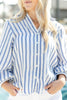 Beachside Dreaming Bubble Sleeve Blouse