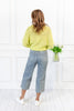 Getaway Girl Tummy Control Wide Crop Judy Blue Jeans