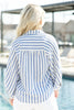 Beachside Dreaming Bubble Sleeve Blouse