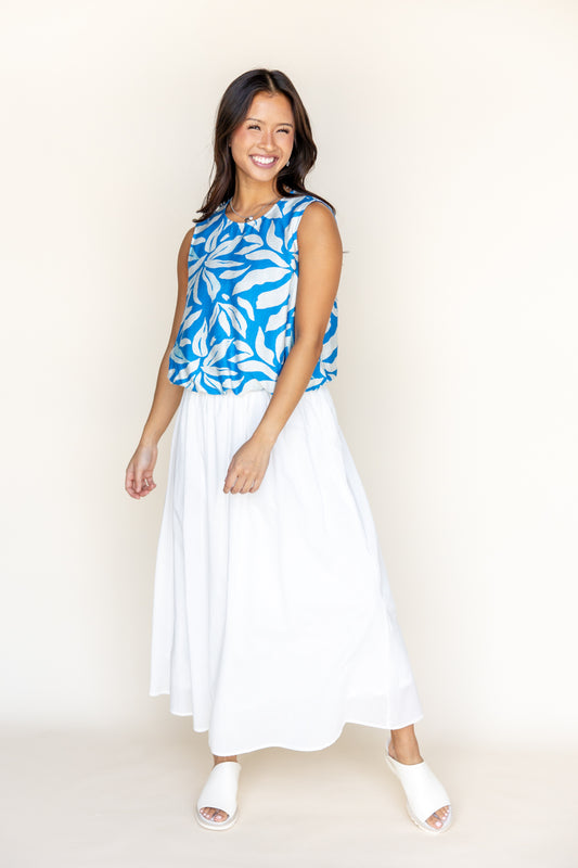 Cabana Cloud Sleeveless Top