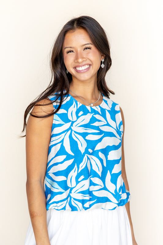 Cabana Cloud Sleeveless Top