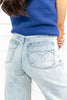 Faded Dream Tummy Control Wide Leg Judy Blue Jeans