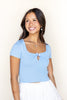Sugarcoat the Day Short Sleeve Top