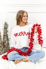 Merry Wishes Sparkle Tinsel Top